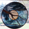 The serenity Tree repro by Stained Glass Artist Yvonne DeViller